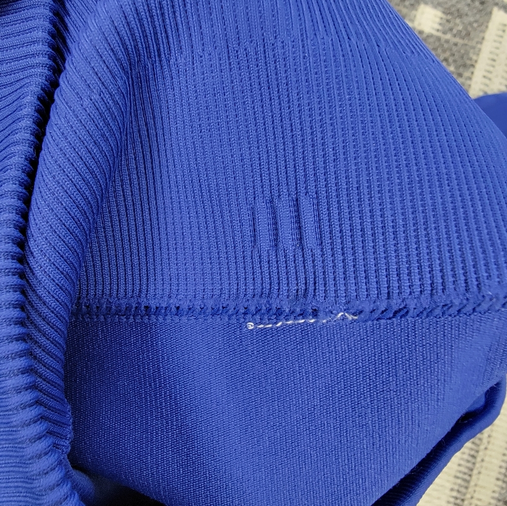 🌞Lululemon Zone In Crop Seamless Leggings Sapphire Blue - Picture 13 of 14